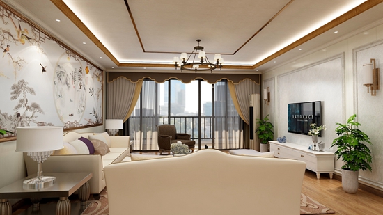 竹木纖維集成客廳墻板 竹木纖維集成客廳墻板