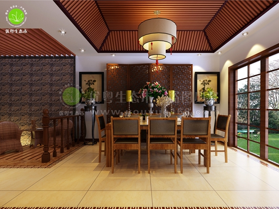 生態(tài)木餐廳墻板 生態(tài)木餐廳墻板