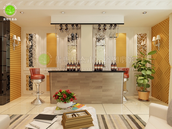 生態(tài)木餐廳墻板 生態(tài)木餐廳墻板