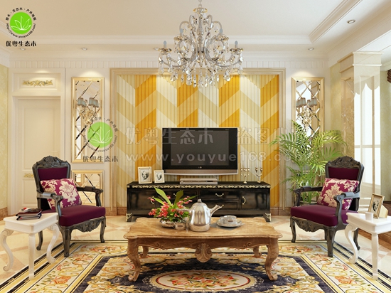 生態(tài)木客廳墻板 生態(tài)木客廳墻板