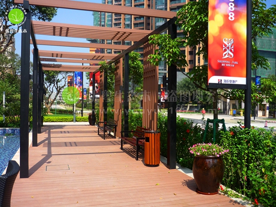 戶外塑木地板 戶外塑木地板